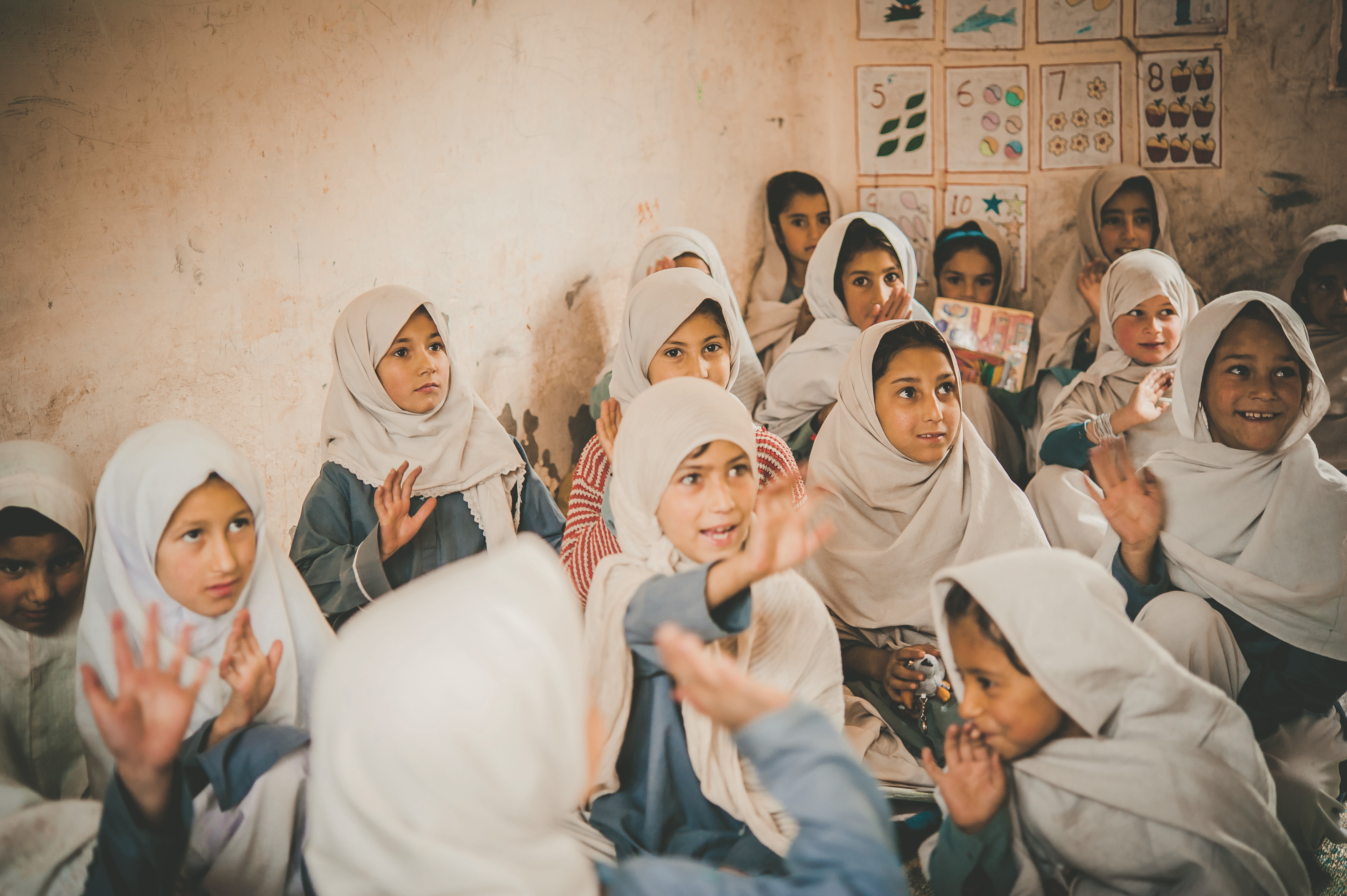 Classroom in Pakistan 