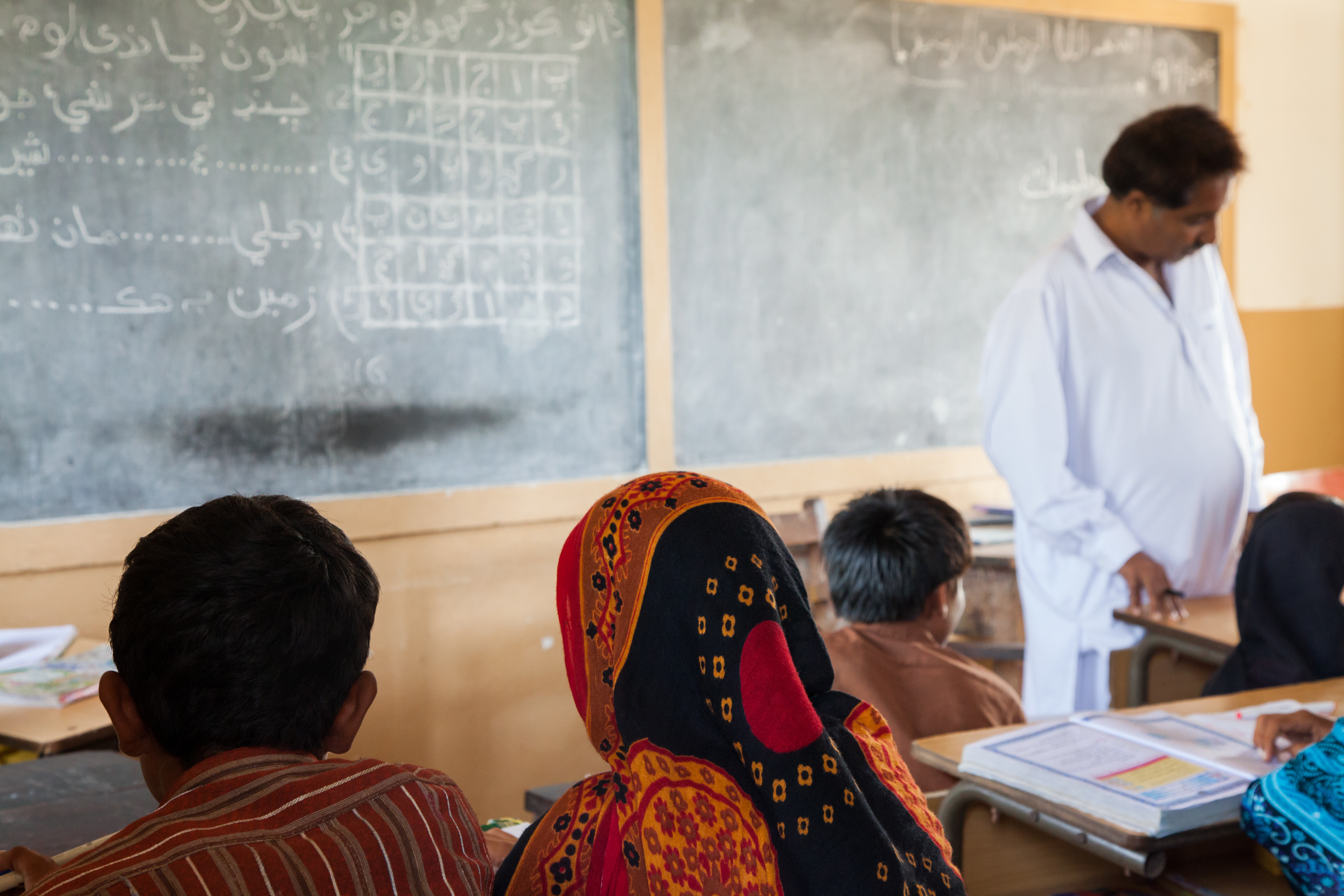Classroom in Pakistan 